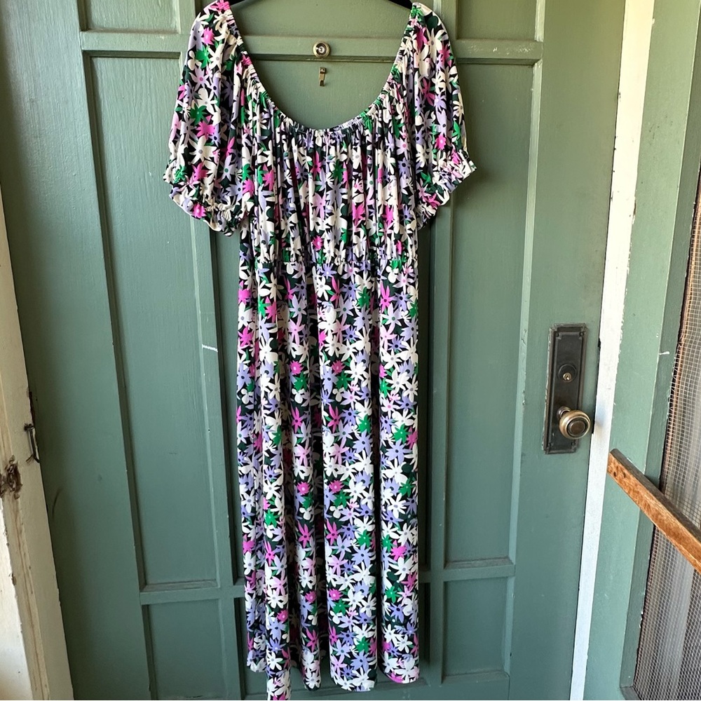 NWT Eloquii Floral Dress